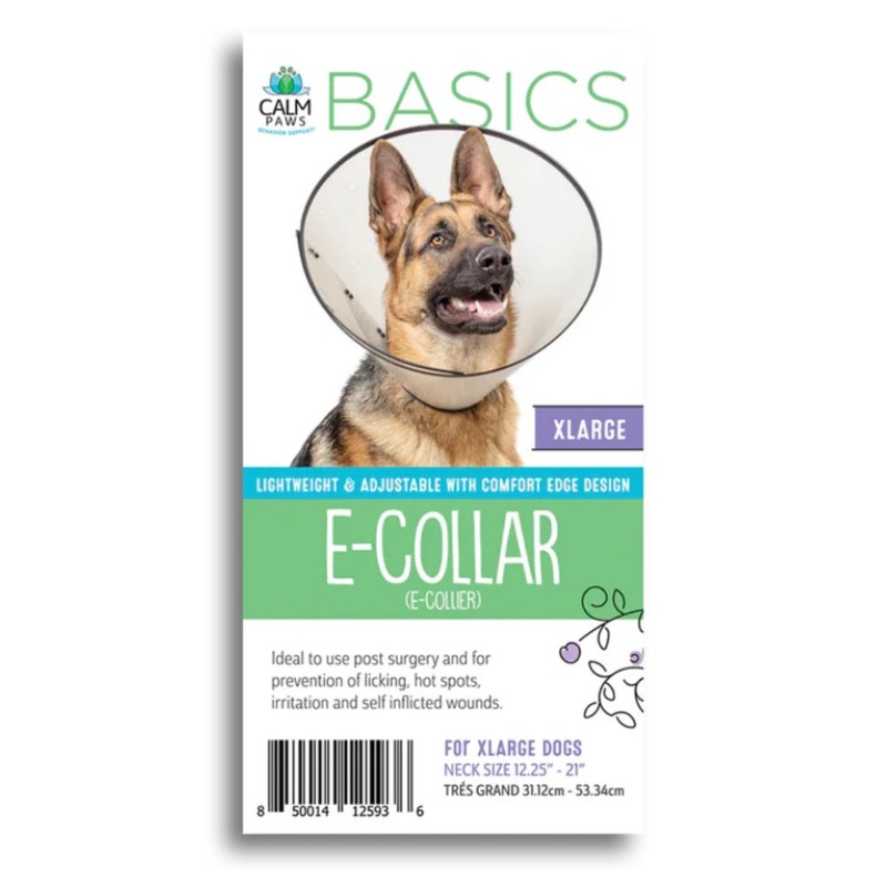 Calm Paws Basics E- Collar|Large|X-Large|XX-Large