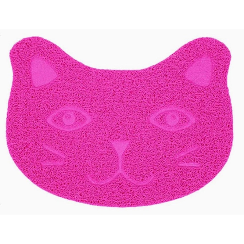 Paw Pet Cat Face Litter & Place Mat
