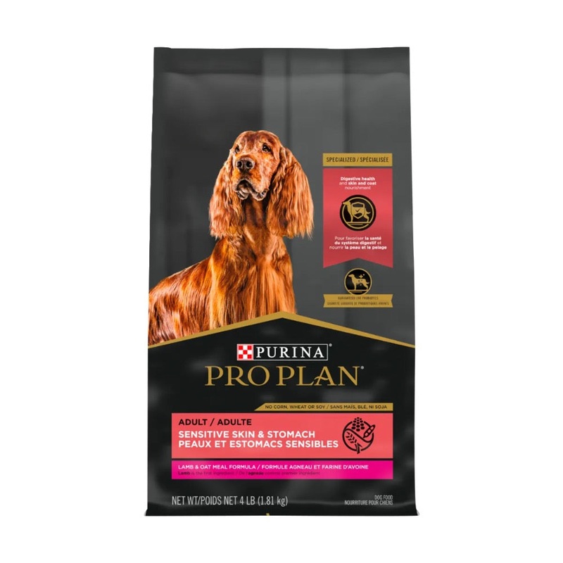 Purina Pro Plan Sensitive Skin & Sensitive Stomach Lamb & Oat Meal Formula – 16lb