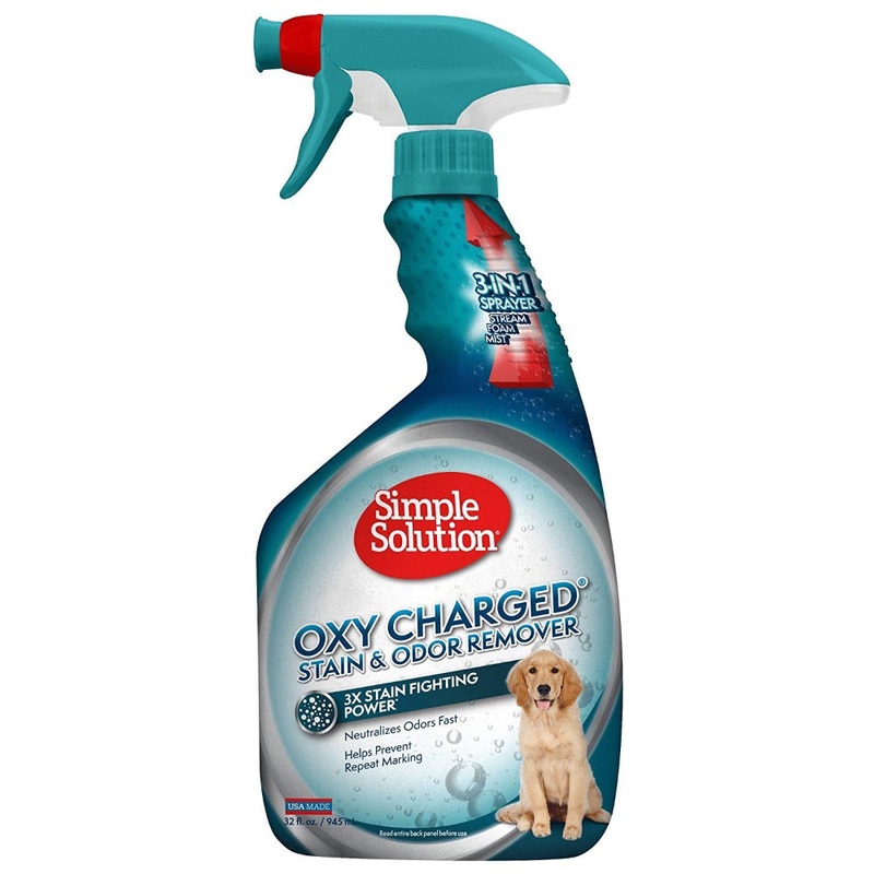 Simple Solution Oxy Charged Stain and Odor Remover (32 fl. oz. Spray)
