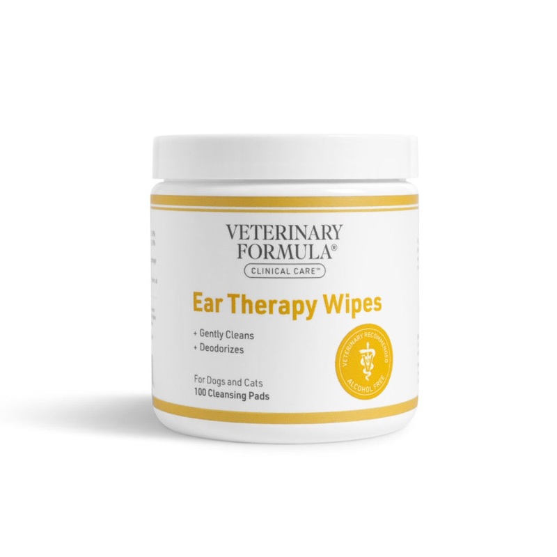 Synergy Labs Veterinary Formula Clinical Care Ear Therapy Wipes – 100 ct