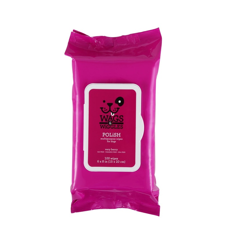 Wags & Wiggles Polish Multipurpose Wipes – 100ct