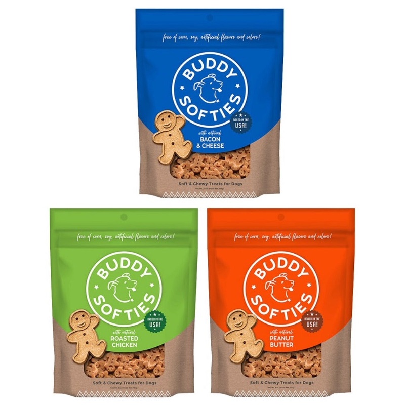 Buddy Biscuits Grain Free Soft & Chewy Treats 5 oz.