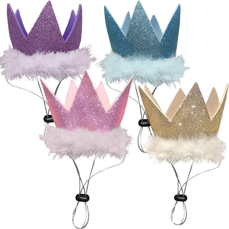 Huxley & Kent Party Crown|Small|Large|Gold|Purple|Pink|Blue