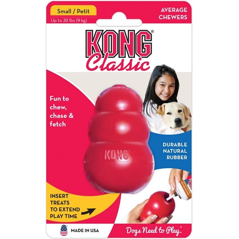 KONG Classic Dog Toy|X-Small|Small|Medium|Large|X-Large|XX-Large