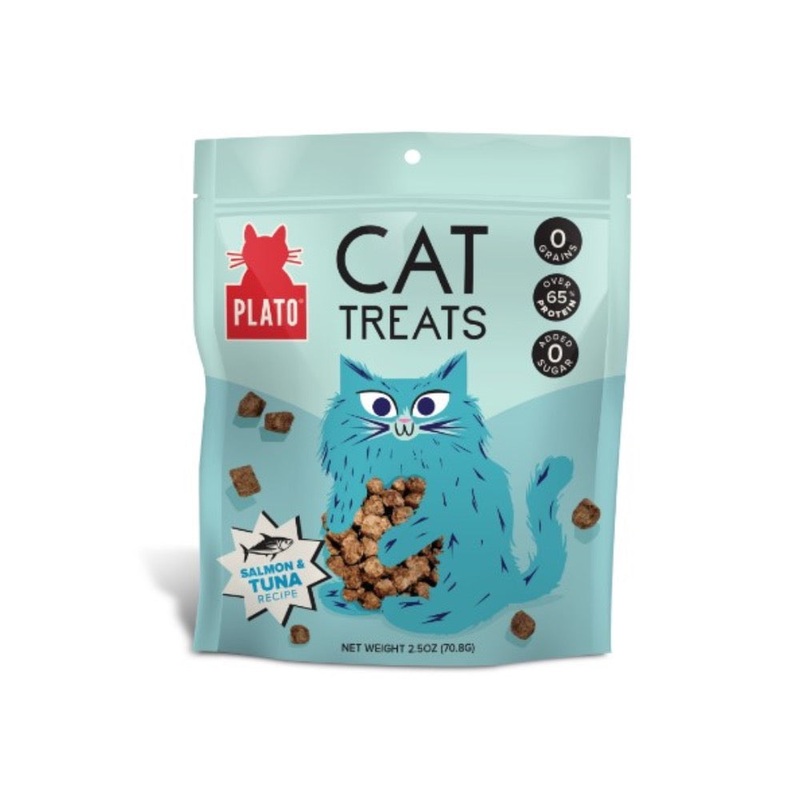 Plato Air-Dried Cat Treats – Tuna & Salmon Recipe 2.5oz