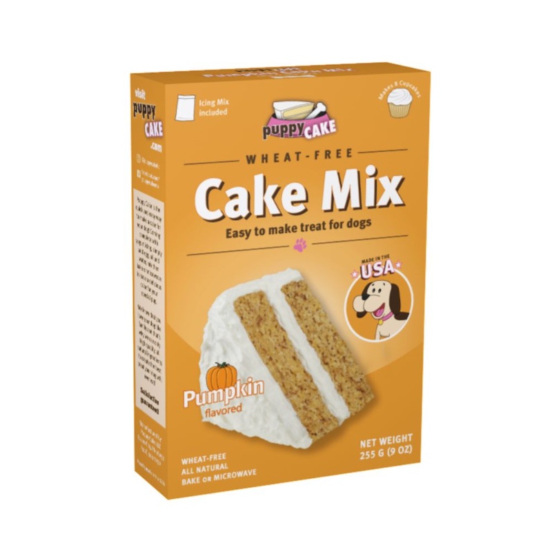 Puppy Cake Mix and Frosting – Pumpkin Spice (Wheat-Free)
