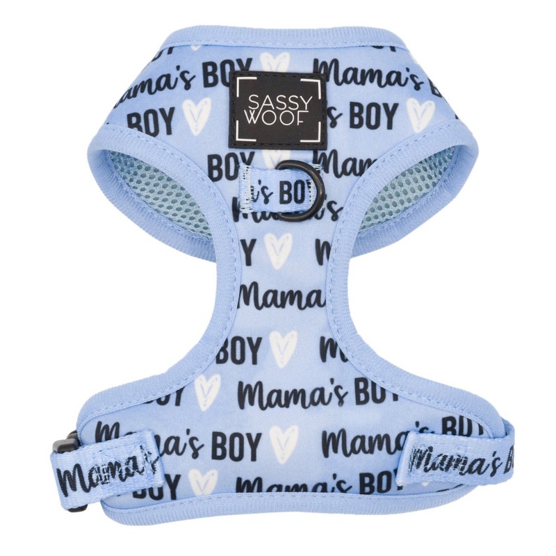 Sassy Woof Adjustable Harness – Mama’s Boy