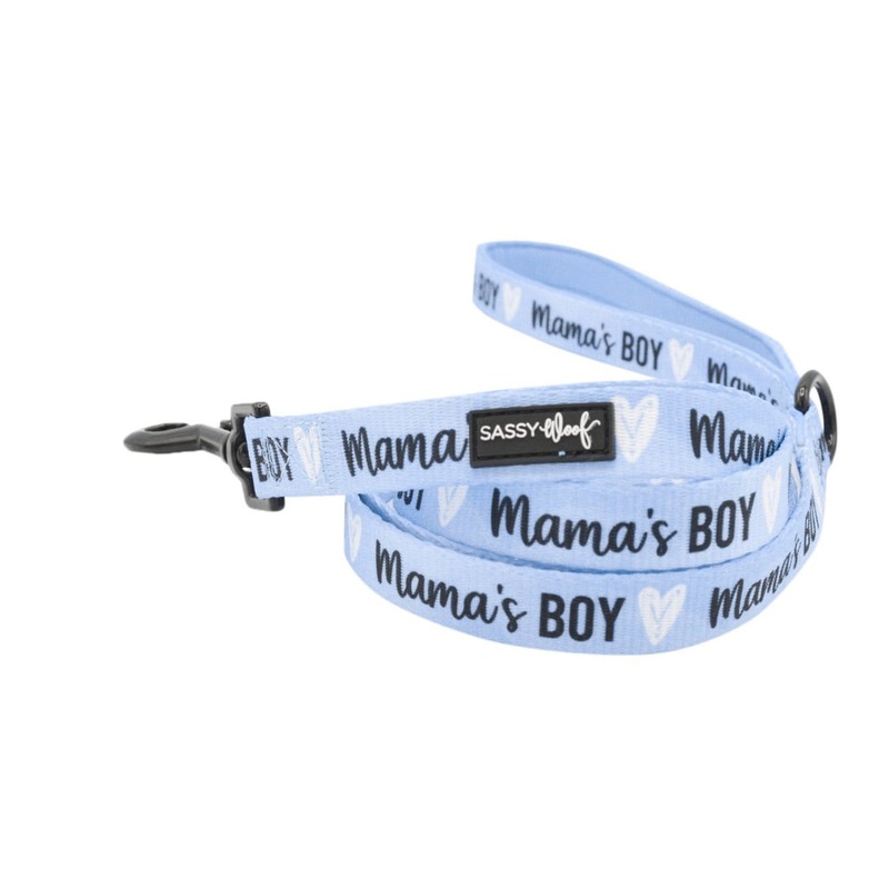 Sassy Woof Leash – Mama’s Boy