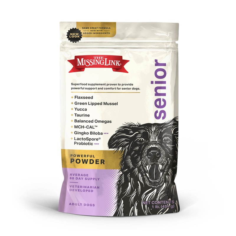 The Missing Link Senior  Supplement for Dogs 1 lb. Powder