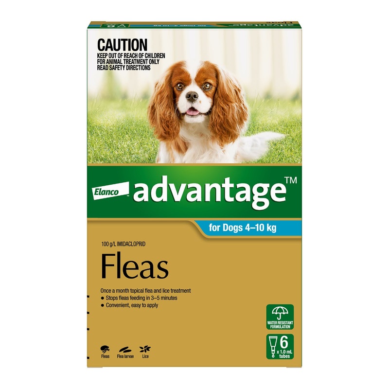Advantage Aqua for Dogs 4-10kgs
