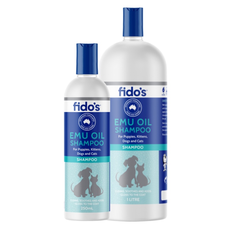 Fido’s Emu Oil Shampoo|250mL|1L