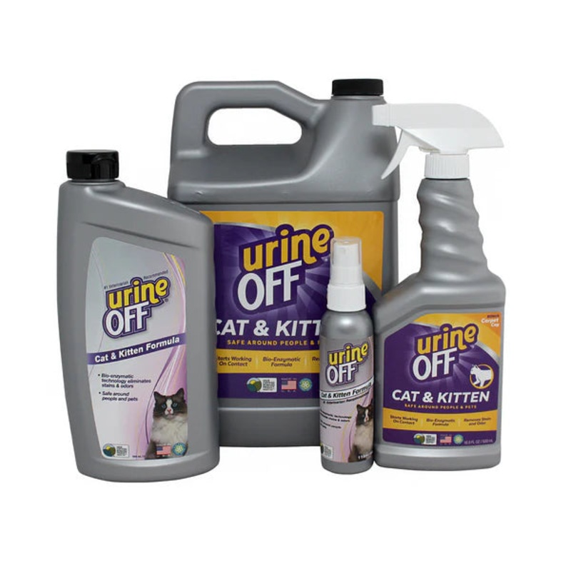 Urine OFF Cat & Kitten|118mL|500mL|946mL|3.78L