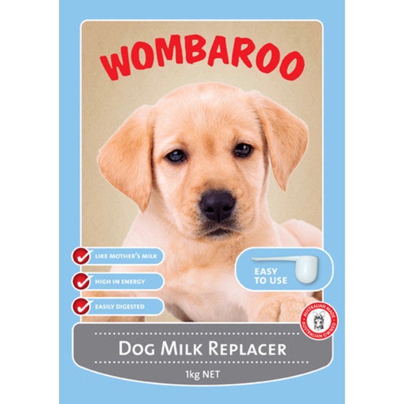 Wombaroo Dog Milk Replacement|215g|1kg|5kg|20kg