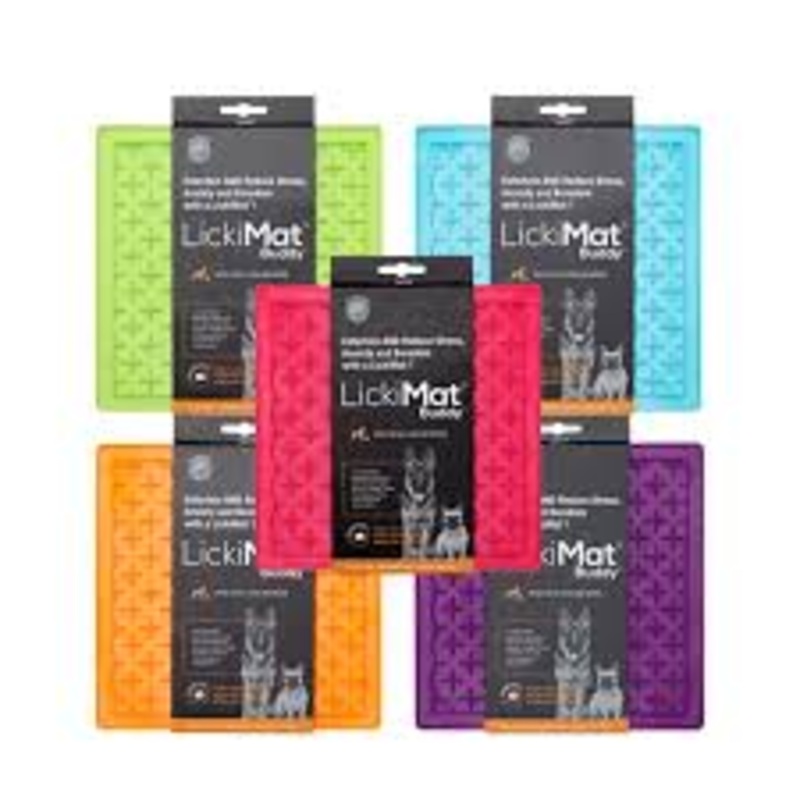 LickiMat Buddy Classic|Green|Purple|Red|Aqua|Orange