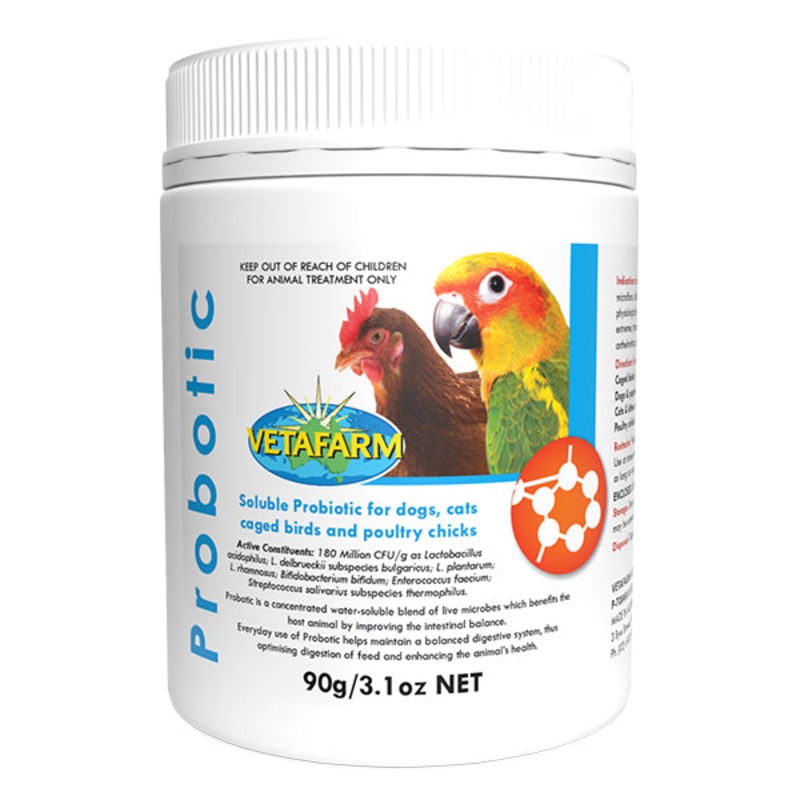 Vetafarm Bird Probiotic|90g|450g|900g|5kg