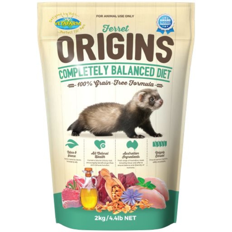 Vetafarm Ferret Origins|2kg|350G