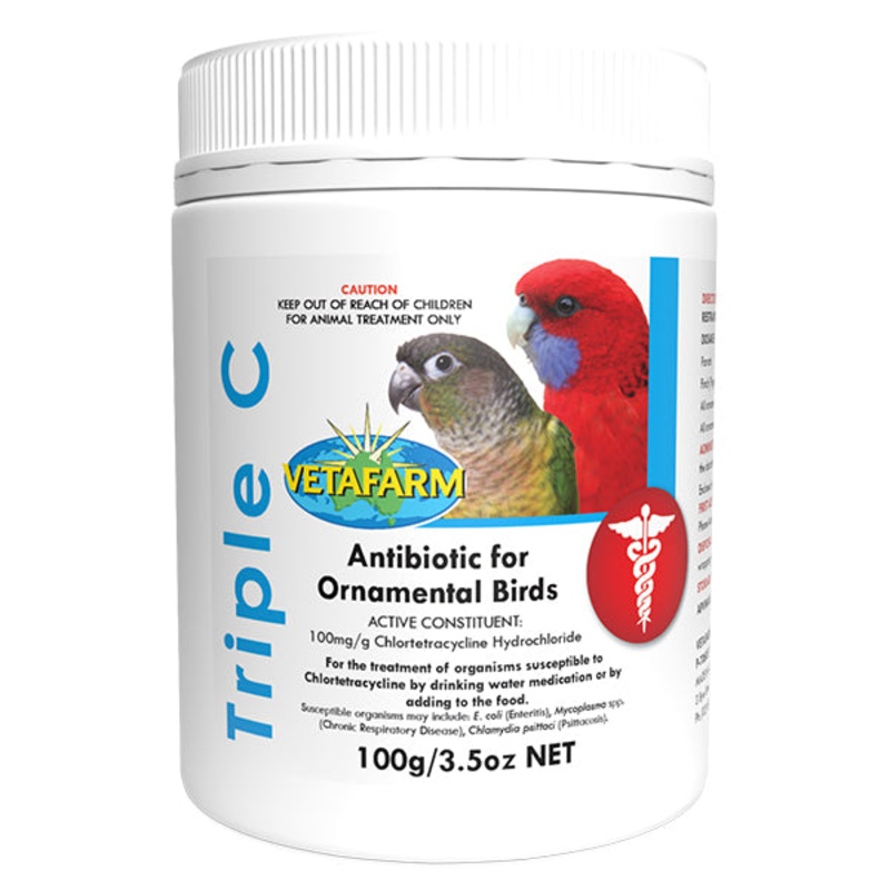 Vetafarm Triple-C for Birds|25g|100g|500g