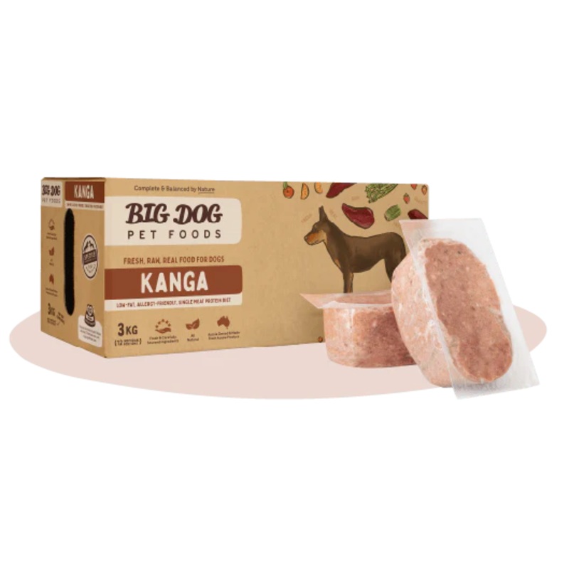 Big Dog Pet Foods Raw Diet Kangaroo (PICK UP IN STORE ONLY)