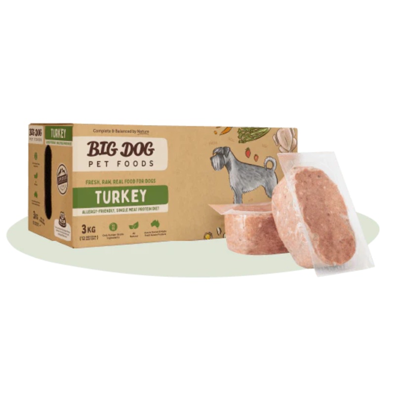 Big Dog Pet Foods Raw Diet Turkey  (PICK UP IN STORE ONLY)
