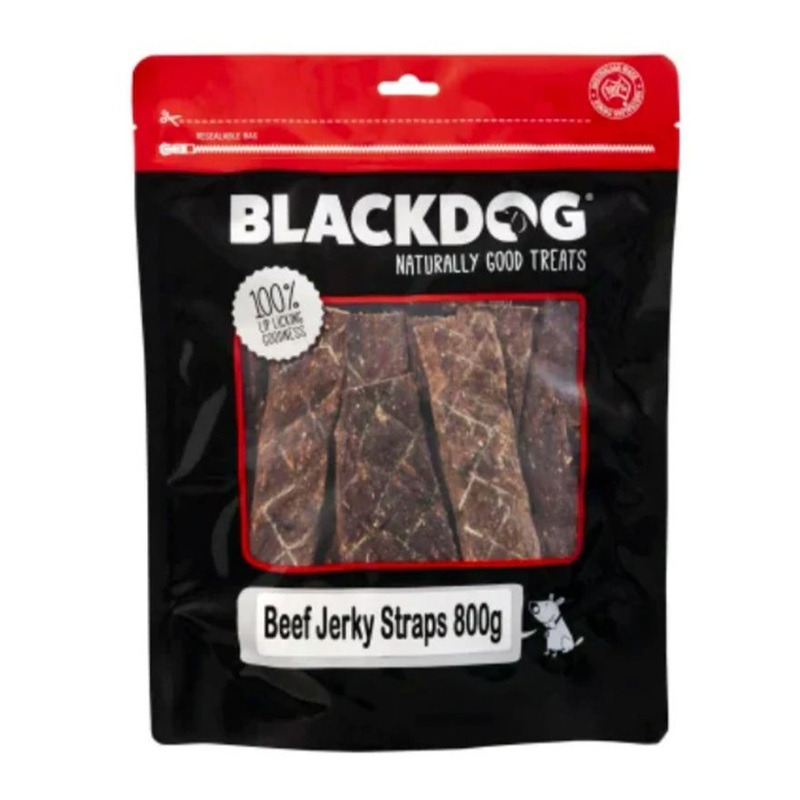 BlackDog Beef Jerky Straps|150g|800g