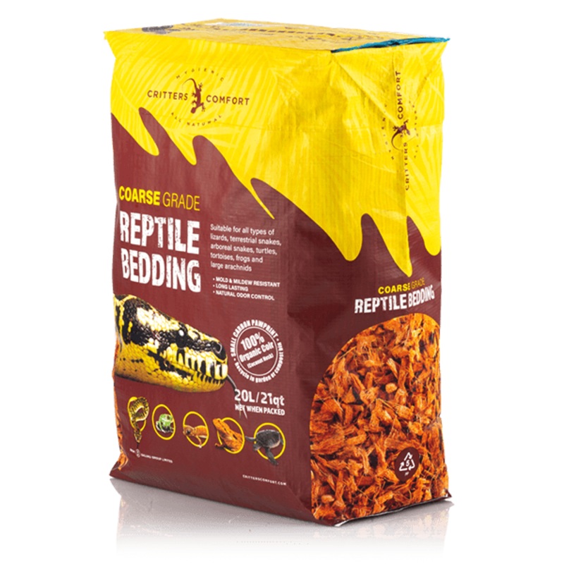 Critter Comfort Reptile Bedding Coarse 20L