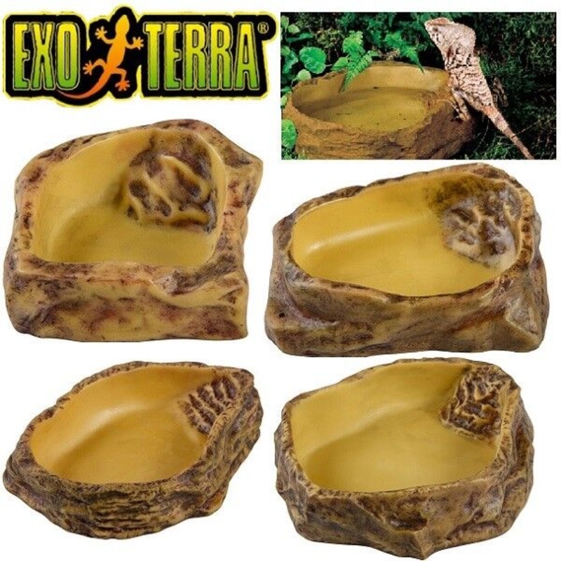 Exo Terra Reptile Water Dish|Small|Medium|Large|Extra Large