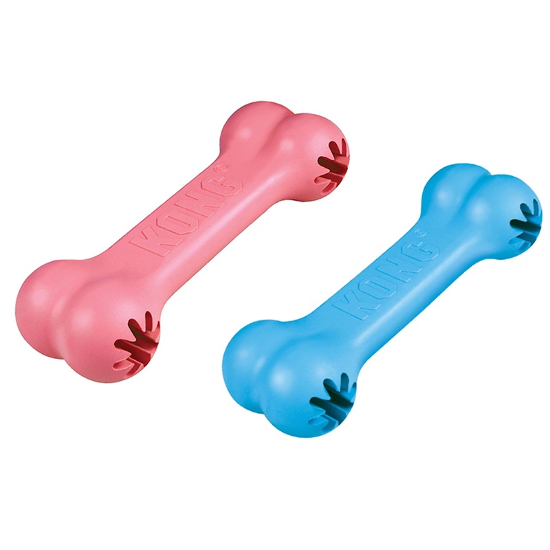Kong Puppy Goodie Bone|Pink|Blue