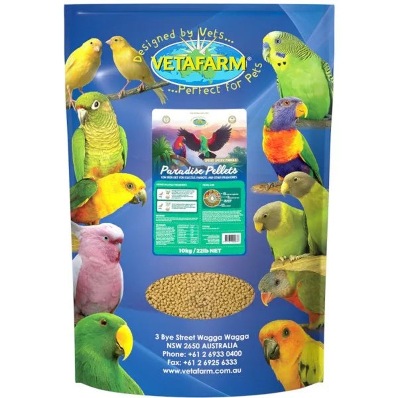 Vetafarm Paradise Pellets|2kg|10kg