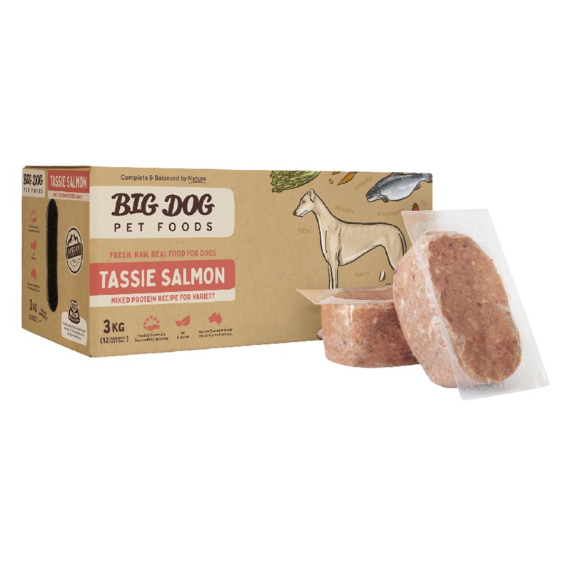 Big Dog Pet Foods Raw Diet Tasmanian Salmon (PICK UP IN STORE ONLY)
