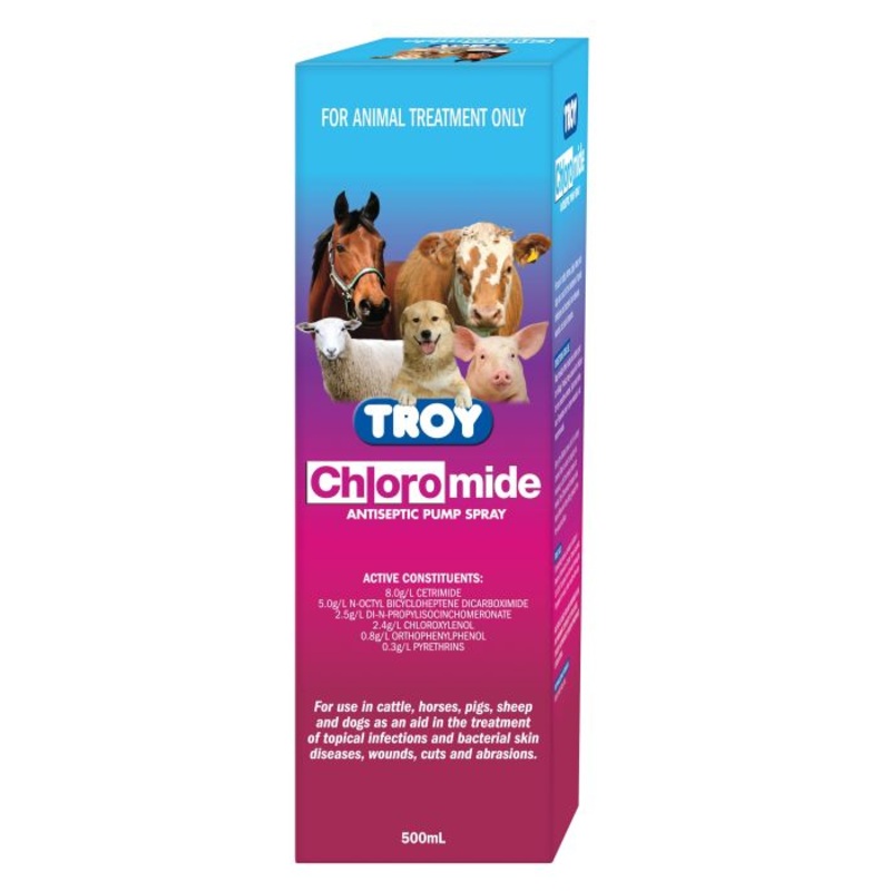 Chlormide Wound Spray 500ml|wound spray