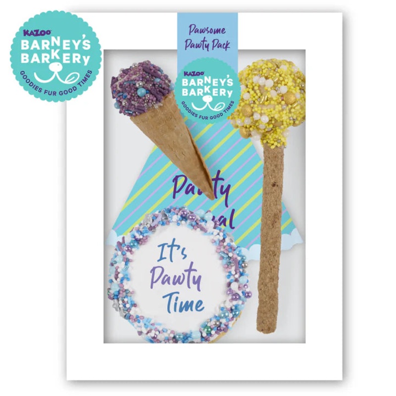 Kazoo Barney’s Barkery Dog Birthday Treats Party Pack