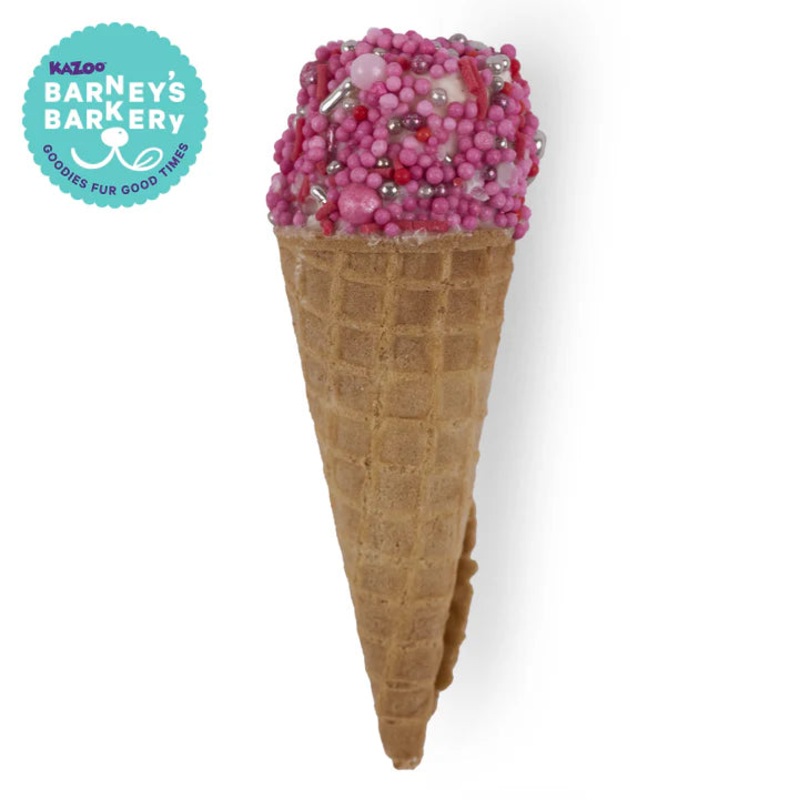 Kazoo Barney’s Barkery Dog Ice Cream Cone