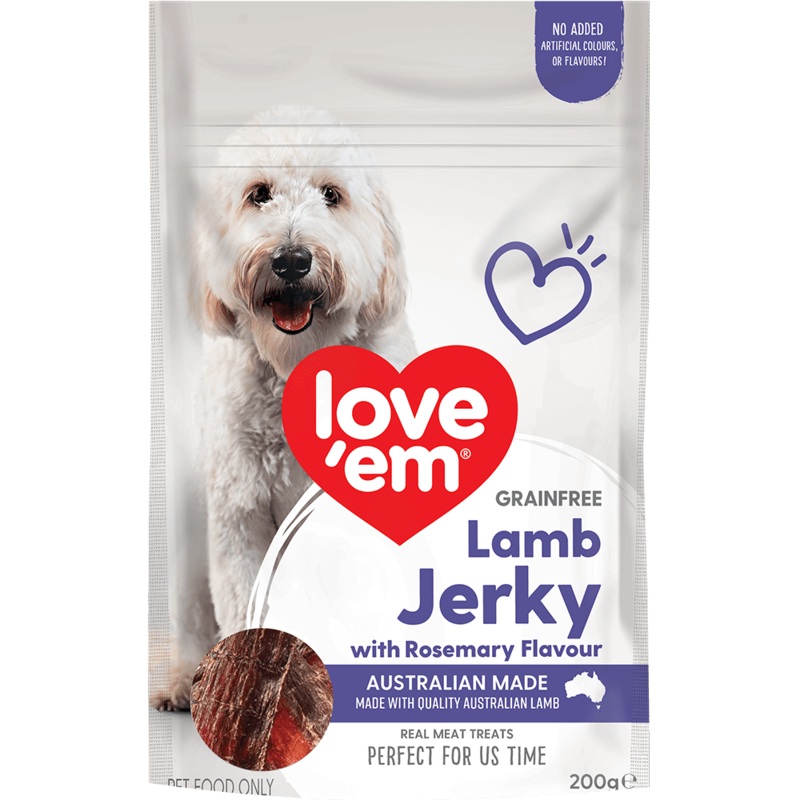 Love Em Lamb Jerky 200g