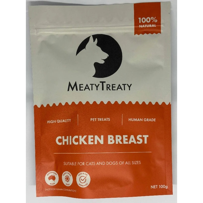 Meaty Treaty Chicken Breast Treats 100g
