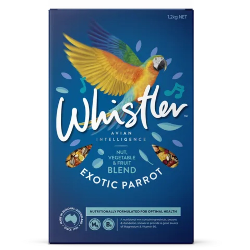 WHISTLER GOURMET BLEND EXOTIC PARROT 1.2kg