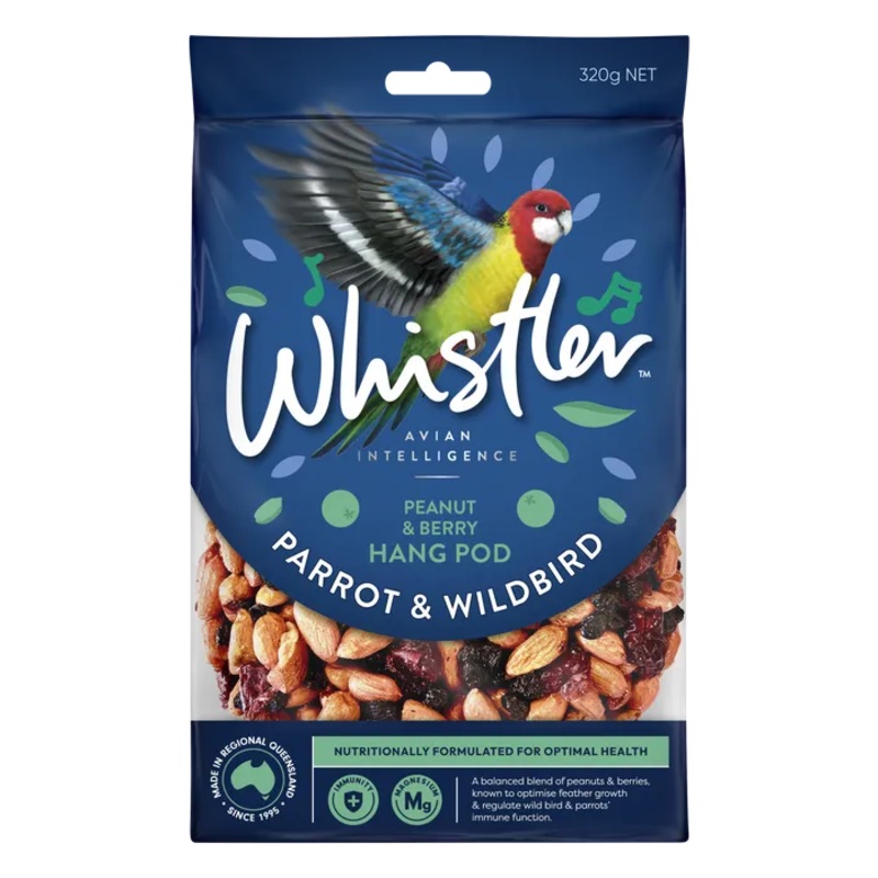 Whistler Lollipop For Large Wildbirds & Parrots 320g
