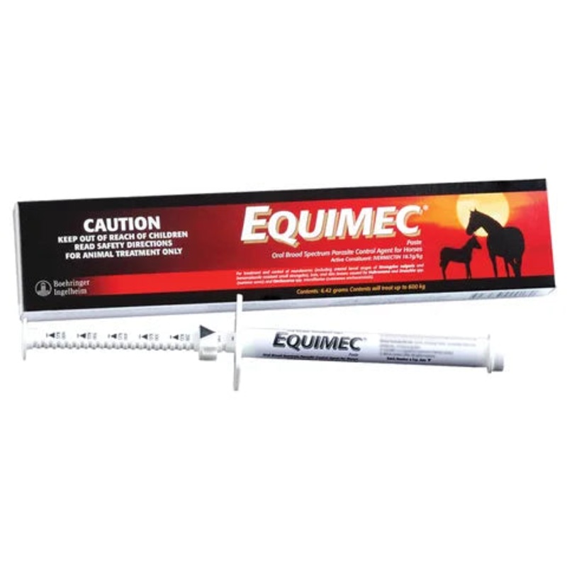 EQUIMEC PASTE HORSE WORMER 6.42G