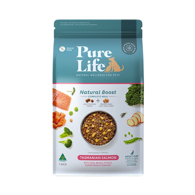 Pure Life Cat Adult Salmon Dry Food