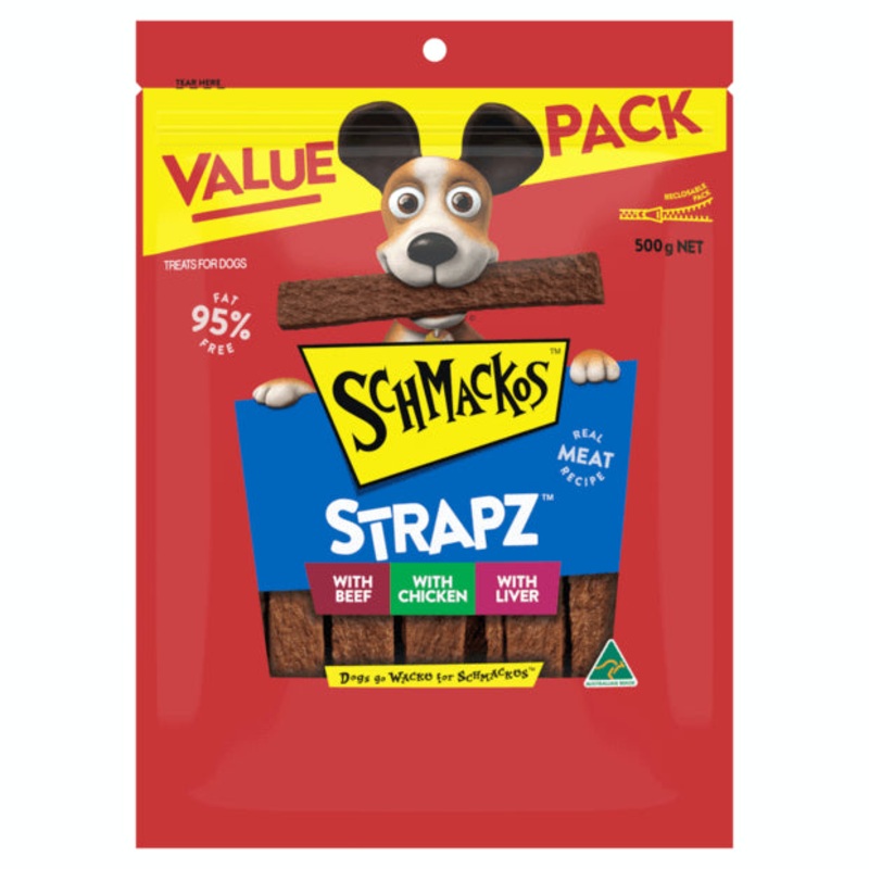 Schmackos Strapz Variety|500g|500g