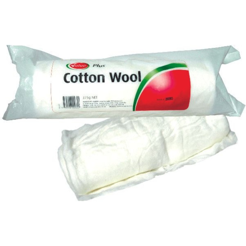 VALUEPLUS COTTON WOOL ROLL 375G