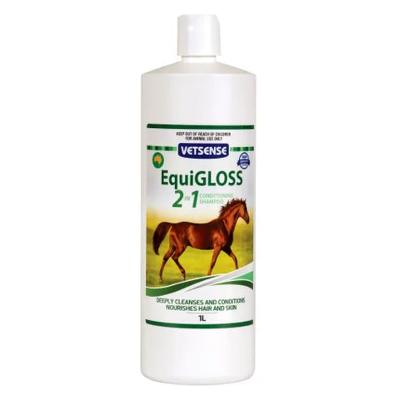 VETSENSE EQUIGLOSS 2 IN 1 1L