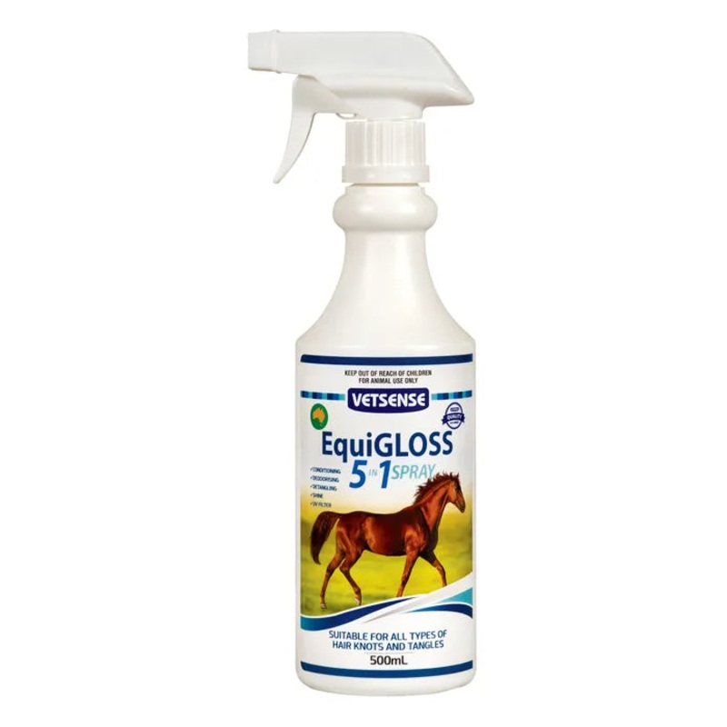 VETSENSE EQUIGLOSS 5 IN 1 500ML