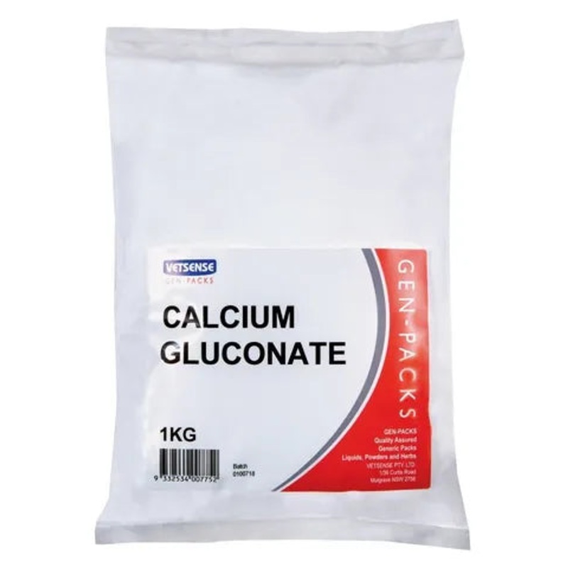 VETSENSE GEN-PACK CA GLUCONATE 1KG