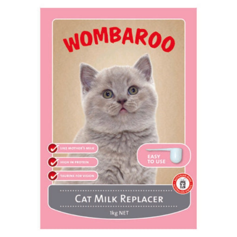 Wombaroo Cat Milk Replacement|215g|1kg|5kg