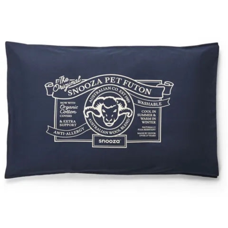 SNOOZA ORGANIC FUTON BLUE|Original|Mighty