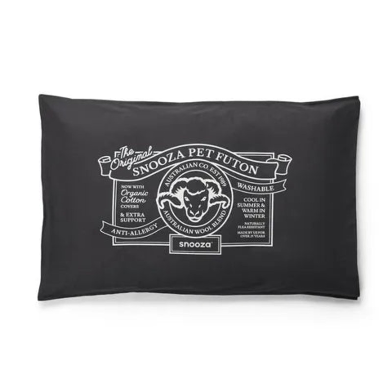 SNOOZA ORGANIC FUTON CHARCOAL|Original|Mighty