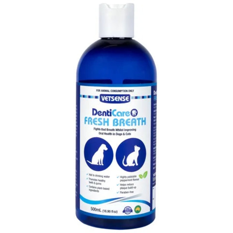 VETSENSE DENTICARE FRESH BREATH 500ML