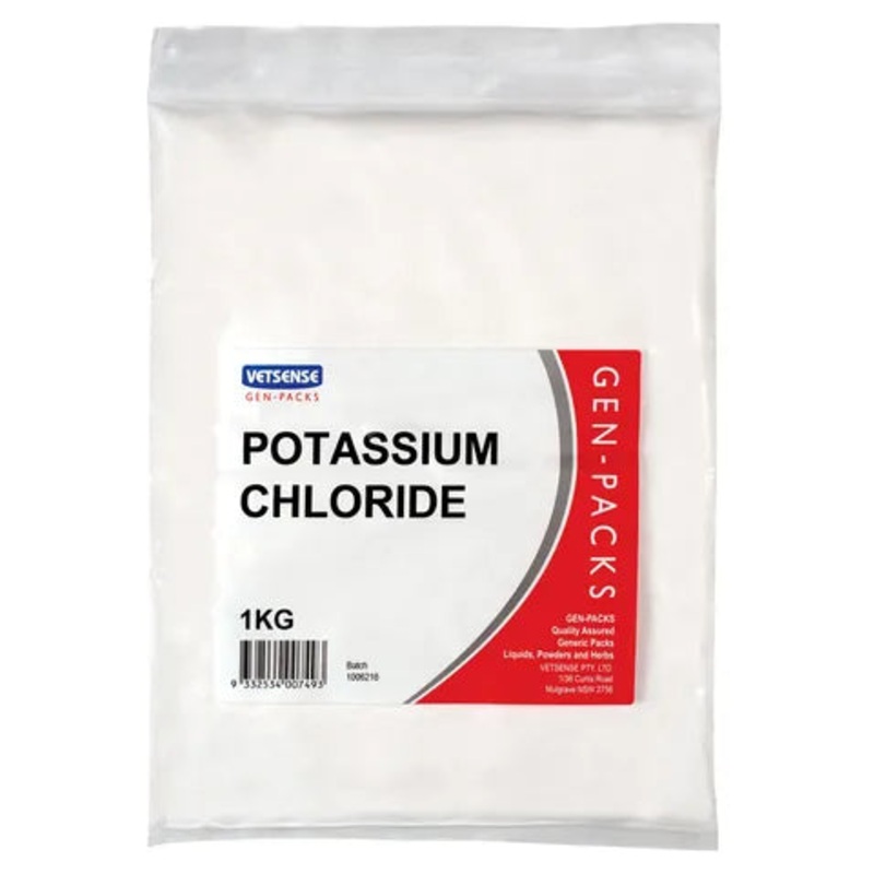 VETSENSE GEN-PACK POTASSIUM CHLORIDE