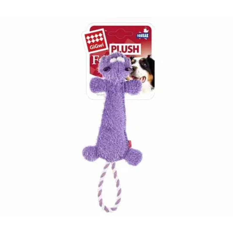 GIGWI PLUSH FRIENDZ DURABLE HIPPO
